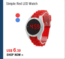 Simple Red LED Watch