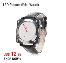 LED Pointer Wrist Watch