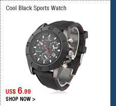Cool Black Sports Watch