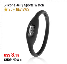 Silicone Jelly Sports Watch