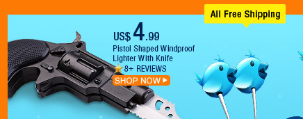 Pistol Shaped Windproof Lighter With Knife
