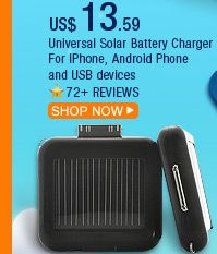 Universal Solar Battery Charger 