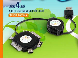 6-in-1 USB Data Charge Cable