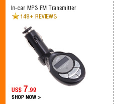 In-car MP3 FM Transmitter