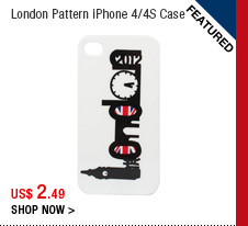 London Pattern iPhone 4/4S Case