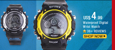 Waterproof Digital Wrist Watch