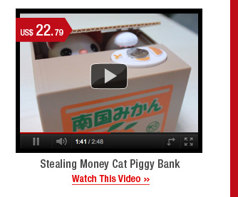 Stealing Money Cat Piggy Bank