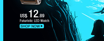 Futuristic LED Watch
