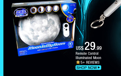 Remote Control Illuminated Moon