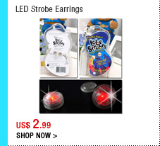 LED Strobe Earrings