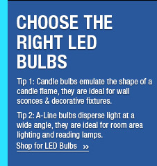 Choose The Right LED Bulbs