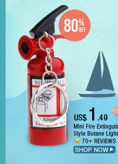 Mini Fire Extinguisher Style Butane Lighter