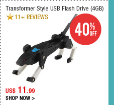 Transformer Style USB Flash Drive (4GB)