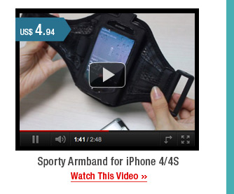 Sporty Armband for iPhone 4/4S