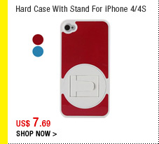 Hard Case With Stand For iPhone 4/4S