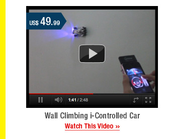 Wall Climbing i-Controlled Car