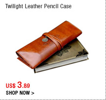 Twilight Leather Pencil Case