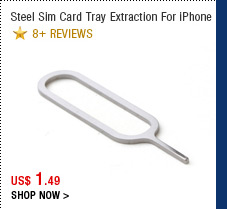 Steel Sim Card Tray Extraction For iPhone