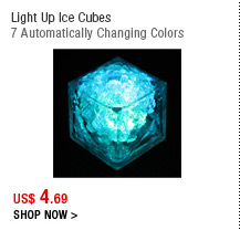 Light Up Ice Cubes
