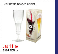 Beer Bottle Shaped Goblet