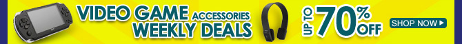 Video Game Accessories Weekly Deals