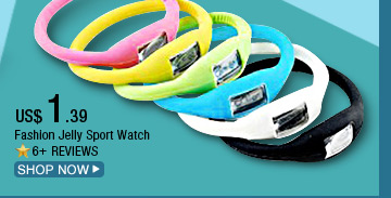 Fashion Jelly Sport Watch