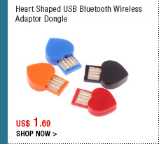 Heart Shaped USB Bluetooth Wireless Adaptor Dongle
