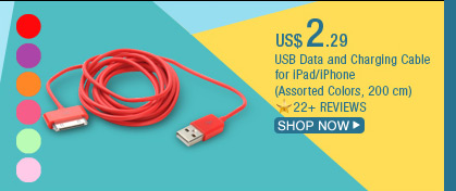 USB Data and Charging Cable for iPad/iPhone 