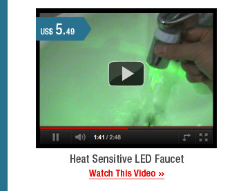 Heat Sensitive LED Faucet