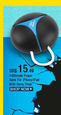 1800mAh Power Bank For iPhone/iPad
