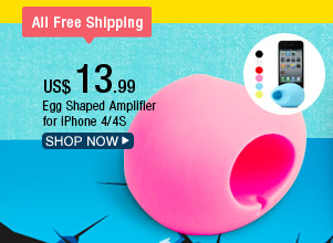 Egg Shaped Amplifier for iPhone 4/4S