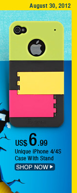 Unique iPhone 4/4S Case With Stand