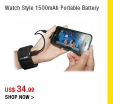 Watch Style 1500mAh Portable Battery