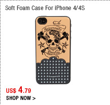 Soft Foam Case For iPhone 4/4S