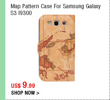 Map Pattern Case For Samsung Galaxy S3 I9300