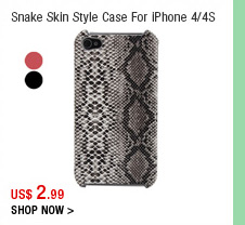 Snake Skin Style Case For iPhone 4/4S