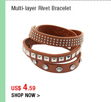 Multi-layer Rivet Bracelet
