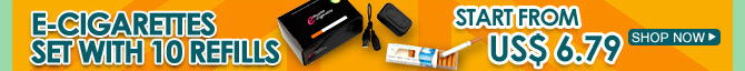 E-cigarettes Set With 10 Refills