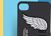 Angel Wings Pattern Back Case For iPhone 4/4S