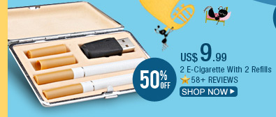 2 E-Cigarette With 2 Refills