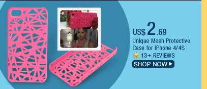 Unique Mesh Protective Case for iPhone 4/4S