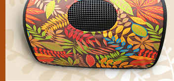Autumn Leaves Pattern Pet Carrier
