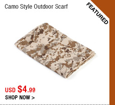 Camo Pattern Outdoor Scarf