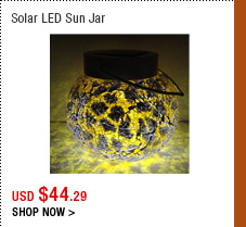 Solar LED Sun Jar