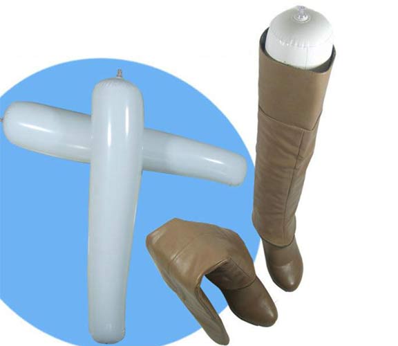 2 Embauchoirs Gonflables Pour Bottes - 50cm - Blanc - Maintien Forme