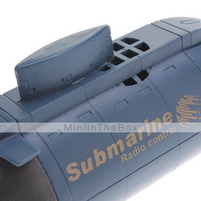 image of remote control submarine red justin time
