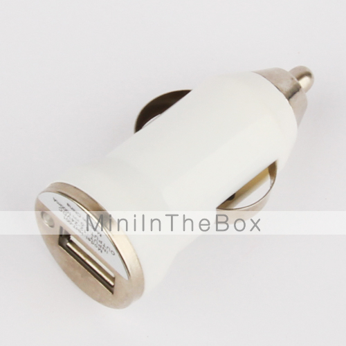 Tiny Car Charger for iPhone 6 iPhone 6 Plus iPhone 5,iPod (DC1224V,1A