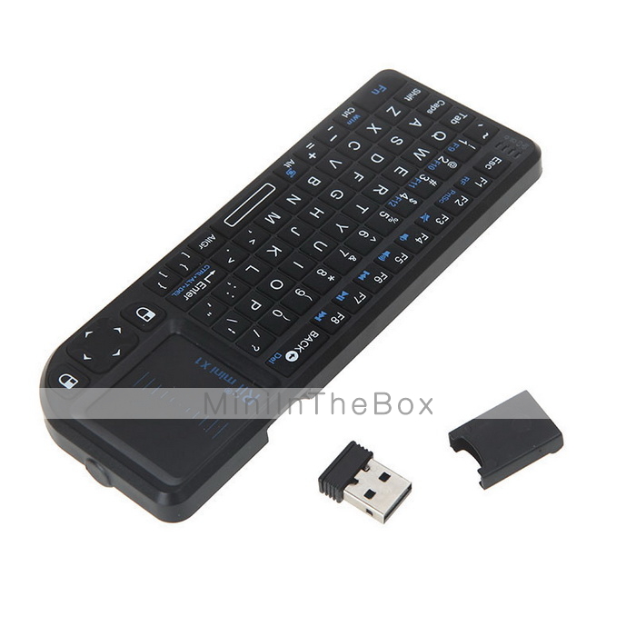Multimedia keyboard Wireless Keyboard with Mouse Touchpad for Android