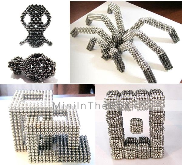 Toys 513Pcs 3MM Neodymium Executive Toys Puzzle Cube DIY