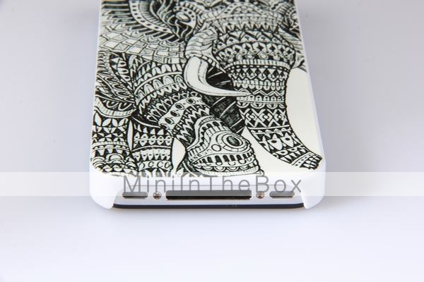 elephant print 4s